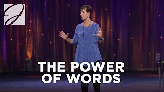 The Power Of Words  Joyce Meyer [upl. by Marra]