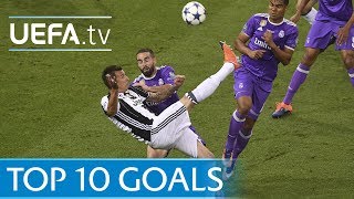 UEFA Champions League 201617  Top ten goals [upl. by Marisa]