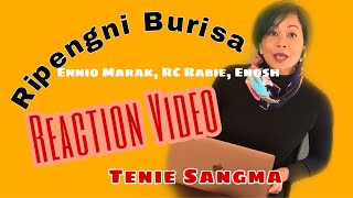 Ripengni Burisa REACTION VIDEO from TokyoCatchy TuneWitty lyrics [upl. by Nedla]