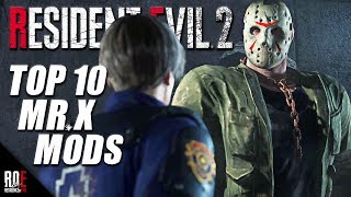 RESIDENT EVIL 2 REMAKE  TOP 10 MR X MODS [upl. by Edric]