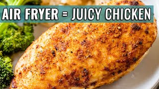 ONE Simple Trick for Juicy AIR FRYER Chicken NO Breading [upl. by Arytas716]