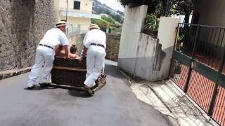 Madeira Island  Toboggan Run [upl. by Hnamik]