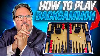 How To Play BACKGAMMON Super Easy [upl. by Whitney]