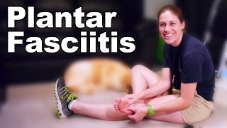 Plantar Fasciitis Stretches amp Exercises  Ask Doctor Jo [upl. by Bigford445]