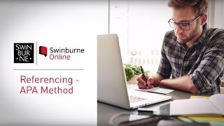 APA Referencing Guide  How To Reference  Swinburne Online [upl. by Knowles632]