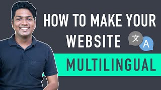 How to Create a Multilingual WordPress Site Translate site into multiple languages [upl. by Elrebmik]