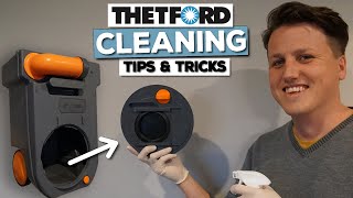 Thetford Cassette Toilet Cleaning Tips amp Tricks  How To Open [upl. by Ultun]