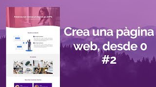 💻 COMO crear una PAGINA WEB en HTML y CSS PASO A PASO Adaptable a DISPOSITIVOS MÓVILES 2 [upl. by Onailerua]