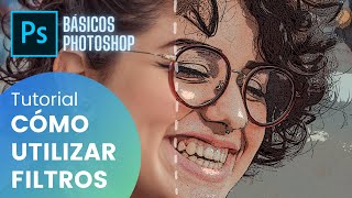 🔵📸 CÓMO APLICAR FILTROS en PHOTOSHOP [upl. by Pokorny472]