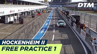 DTM Hockenheim Final 2018  Free Practice 1  LIVE German [upl. by Sinegra63]