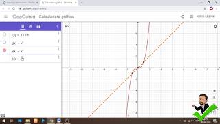 ¿Cómo graficar funciones en GeoGebra [upl. by Ennalyrehc407]