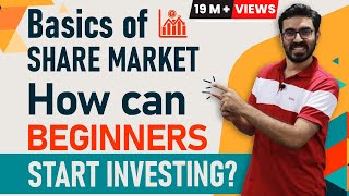 Stock Market For Beginners  How can Beginners Start Investing in Share Market  Hindi [upl. by Gloria]