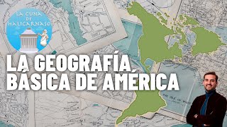 GEOGRAFÍA BÁSICA DE AMÉRICA EN 7 MINUTOS [upl. by Eylsel780]