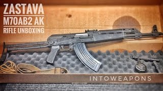 Century M70AB2 AK Rifle Unboxing amp Overview [upl. by Aem]