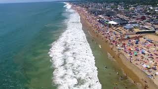 Big Waves Misquamicut  Rhode Island [upl. by Asereht]