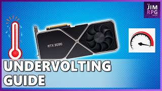 Undervolting and Underclocking GPU Guide MSI Afterburner [upl. by Yeliab]