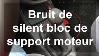 Bruit de silent bloc de support moteur  Renault Clio 2 [upl. by Drida]