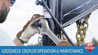 Trailer Safety Series  Gooseneck Coupling amp Maintenance [upl. by Vaughn]