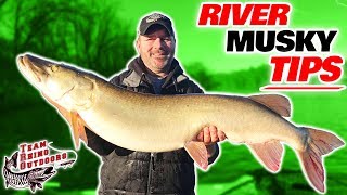 Musky Fishing Basics  River Musky Tips [upl. by Einttirb]