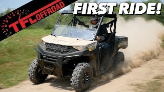 First Dirt Review 2020 Polaris Ranger 1000  Best New Utility SidebySide [upl. by Gerhardine]