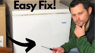 How to Fix a Deep Freezer That Isnt Cooling Easy Fix [upl. by Ayam]