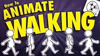 How to Animate Walking FlipaClip Tutorial for Beginners [upl. by Ninehc]