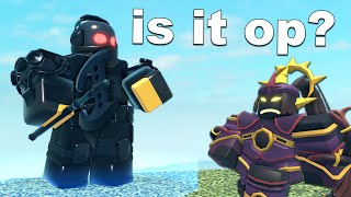 NEW EXECUTIONER Tower TDS  ROBLOX [upl. by Aiyn657]