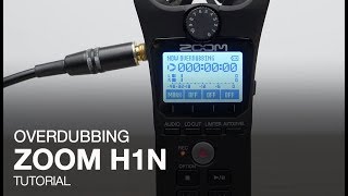 Zoom H1n Overdubbing [upl. by Sidon]