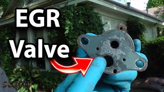 Cool Trick to Clean EGR Valve in Your Car Low Flow Code P0401 [upl. by Aramenta]