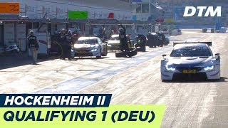 DTM Hockenheim Finale 2018  Qualifying Rennen 1  RELIVE Deutsch [upl. by Aimek165]