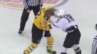 Absolutely unreal fight from the QMJHL this year [upl. by Tenney]