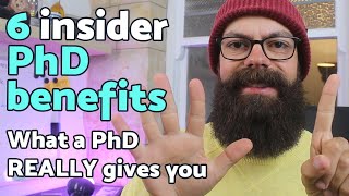 6 PhD benefits  What a PhD really gets you [upl. by Pyotr865]