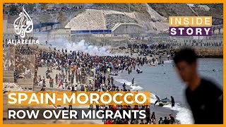 Whats behind the migrant crisis between Morocco and Spain  Inside Story [upl. by Osner48]