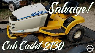 SALVAGE Cub Cadet 2130 [upl. by Ellehsal118]