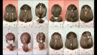 Top 30 Amazing Hairstyles for Short Hair 🌺 Best Hairstyles for Girls [upl. by Ydnih]