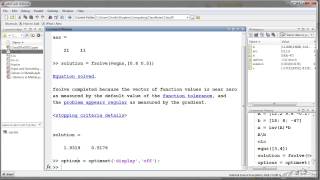 MATLAB Solvers [upl. by Milinda10]