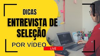 ENTREVISTA de seleção de MESTRADO por vídeo como se preparar [upl. by Yajeet]