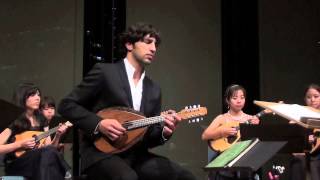 Avi Avital plays Vivaldi Mandolin Concerto in C Major  The 8th Osaka International Mandolin Fes [upl. by Ahsilra764]