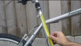 How To Measure A Bike Frame [upl. by Okikuy]