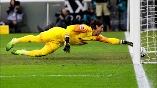 Top 20 Goalkeeper Saves of the Decade 20102020 ● World Cup ● Champions League ● amp More [upl. by Anelis988]