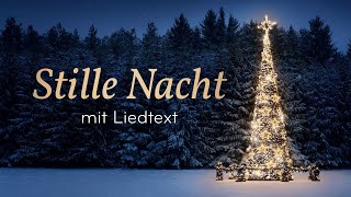 Stille Nacht Silent Night – Lyric Video [upl. by Einra]