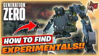 Want to Get Your Hands On Experimentals  Generation Zero  How To guide [upl. by Areip]