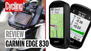 Garmin Edge 830 Review  Cycling Weekly [upl. by Leamse]