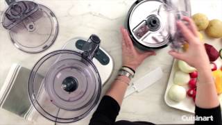 Elemental Food Processor Dicing Attachment Demo FP13 [upl. by Wivina]