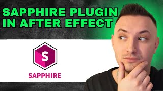 How To Add Sapphire Plugin In After Effects 2024  FULL GUIDE [upl. by Ezarras]