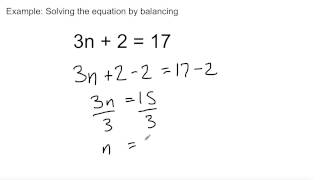 Grade 8 Math  Lesson 85 Solving Equations [upl. by Elicec59]