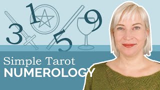 The Tarot Numbered Cards  tarot numerology for beginners [upl. by Ennaylloh]