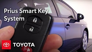 2010 Prius HowTo Smart Key System  Overview  Toyota [upl. by Milde]