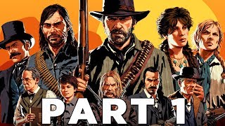 RED DEAD REDEMPTION 2 ONLINE Walkthrough Gameplay Part 1  INTRO RDR2 Online [upl. by Groos]