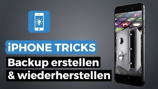 iPhone Backup erstellen amp wiederherstellen  iPhoneTricksde [upl. by Yvaht]